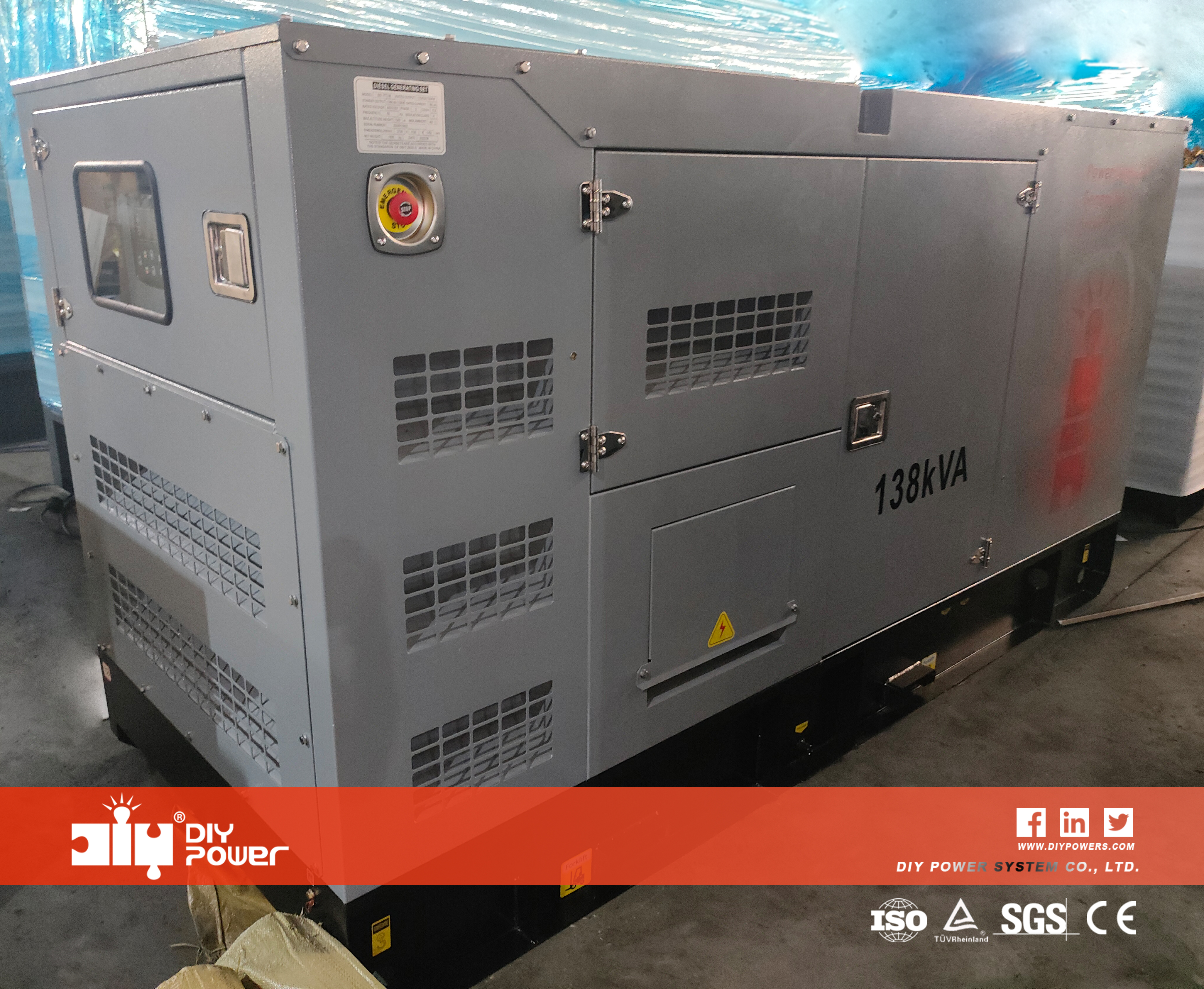 Gerador 138kva