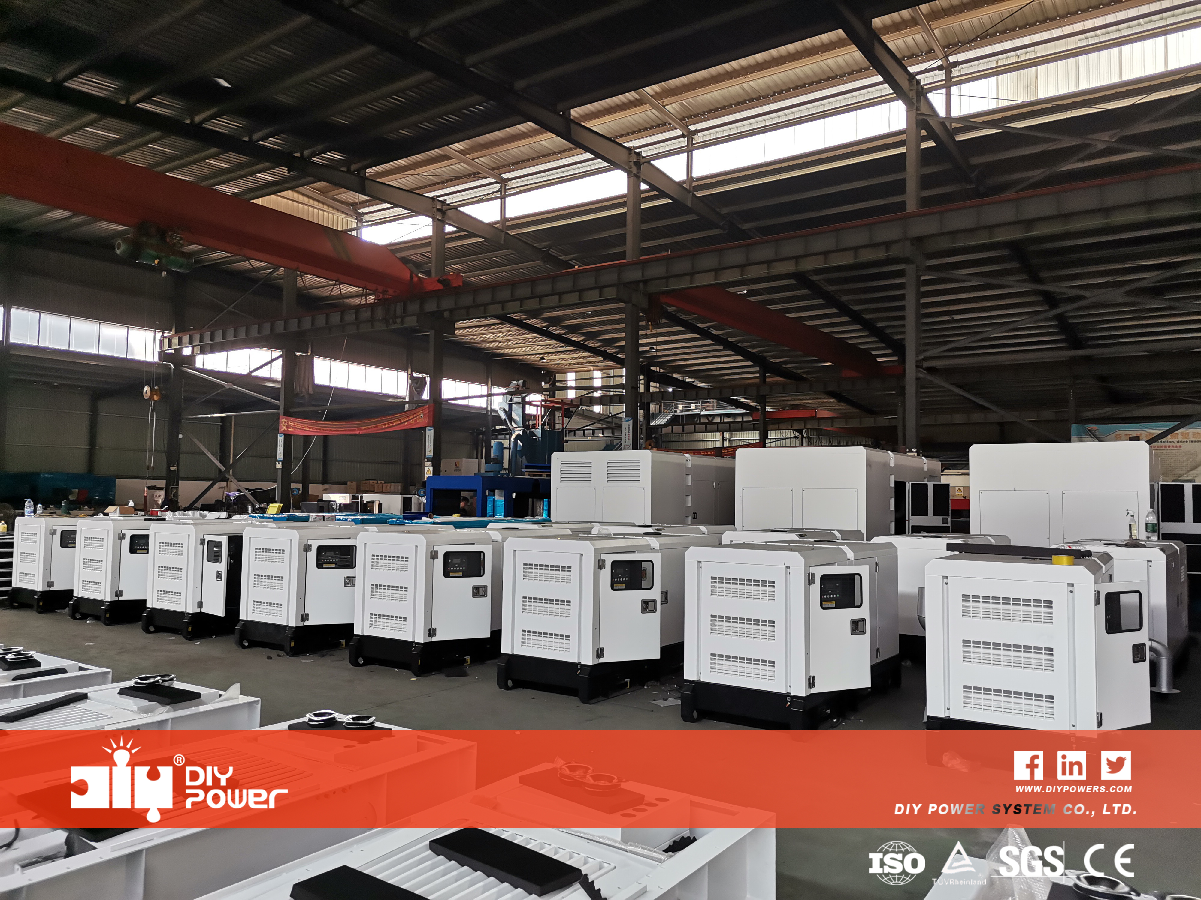 Gerador silencioso Atlas