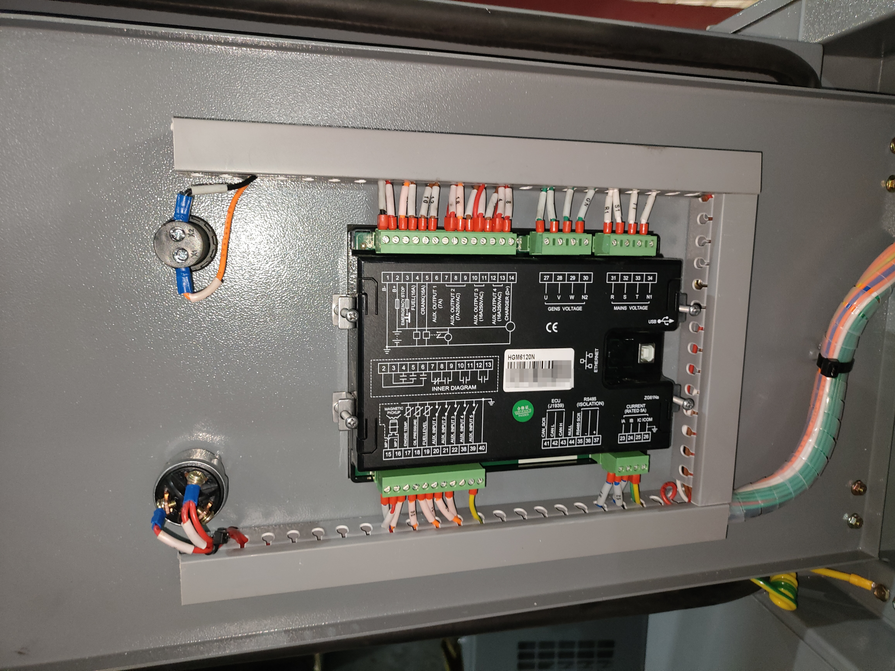 Grupo gerador diesel DIY-DP165 YTO LR6B3L-15 120kW 150kVA 50Hz