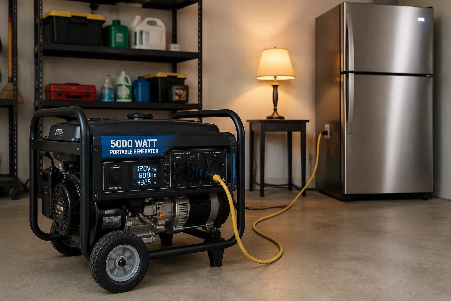 Cen&aacute;rios do mundo real para um gerador de 5.000 Watts